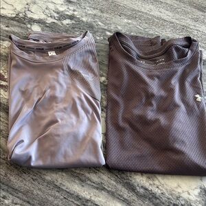 Nike Dri-FIT Shirts in Lavender and Charcoal